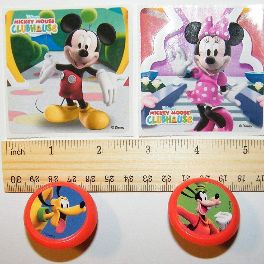Mickey Mouse Clubhouse Deluxe Figure Set of 10 with 2 Stickers and 2 Rings - Picture 5 of 6